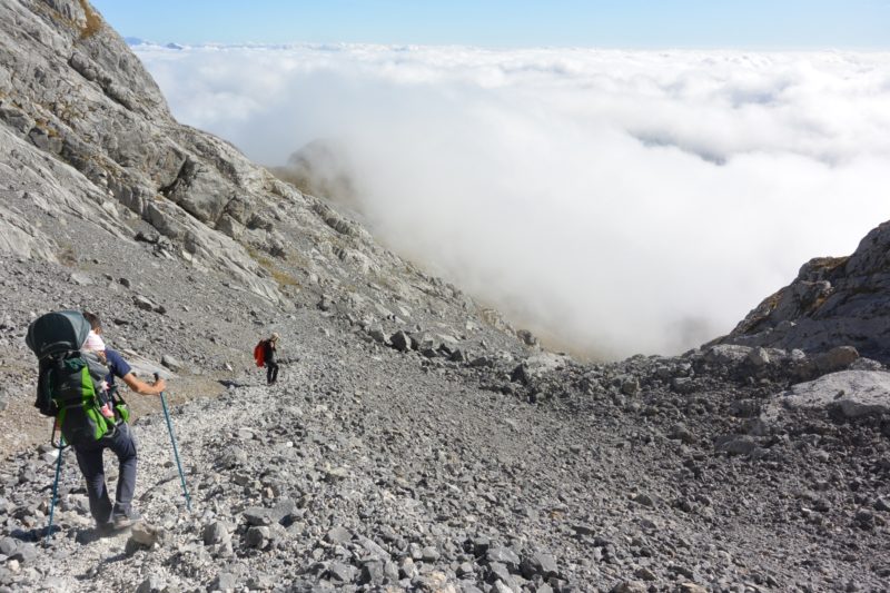 Punto tappa per escursionisti